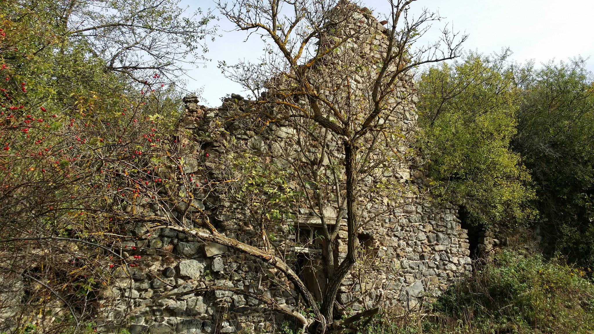 Restes de la bastide d'Eygrires